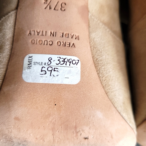Jean-Michel Cazabat Peep-toe Sock Booties Heels 7.5 - Picture 7 of 9